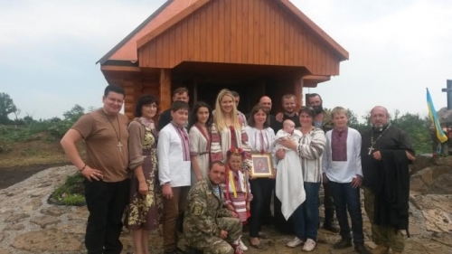 Каплицю Святого Архангела Михаїла освятили на Луганщині.(ФОТО) 